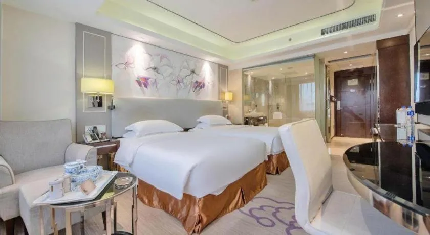 Bed in Noble Jasper Hotel Huizhou