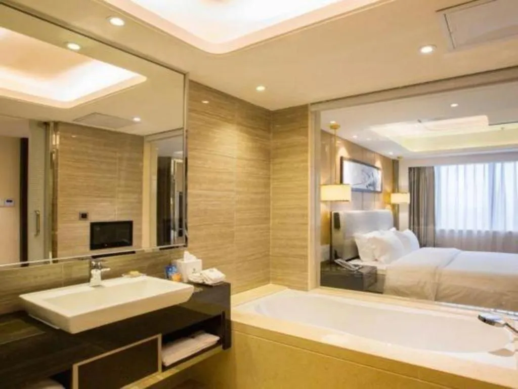 Bed in Noble Jasper Hotel Huizhou