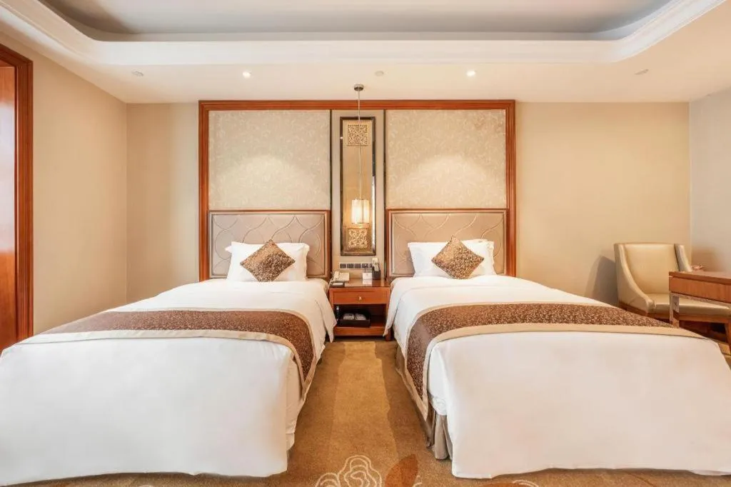 Bed in Empark Grand Hotel Beicheng Hefei