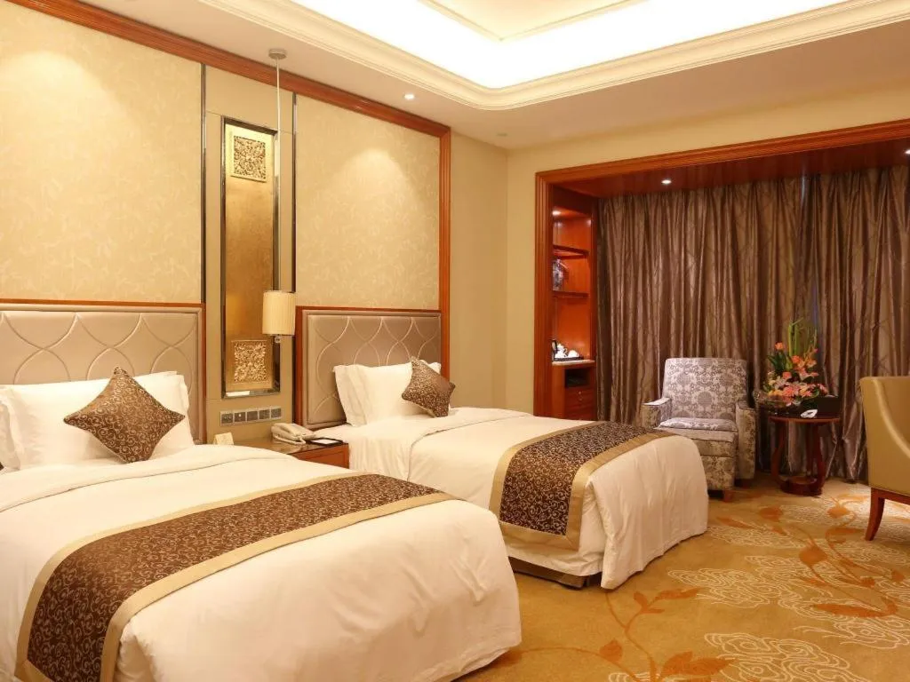 Bed in Empark Grand Hotel Beicheng Hefei