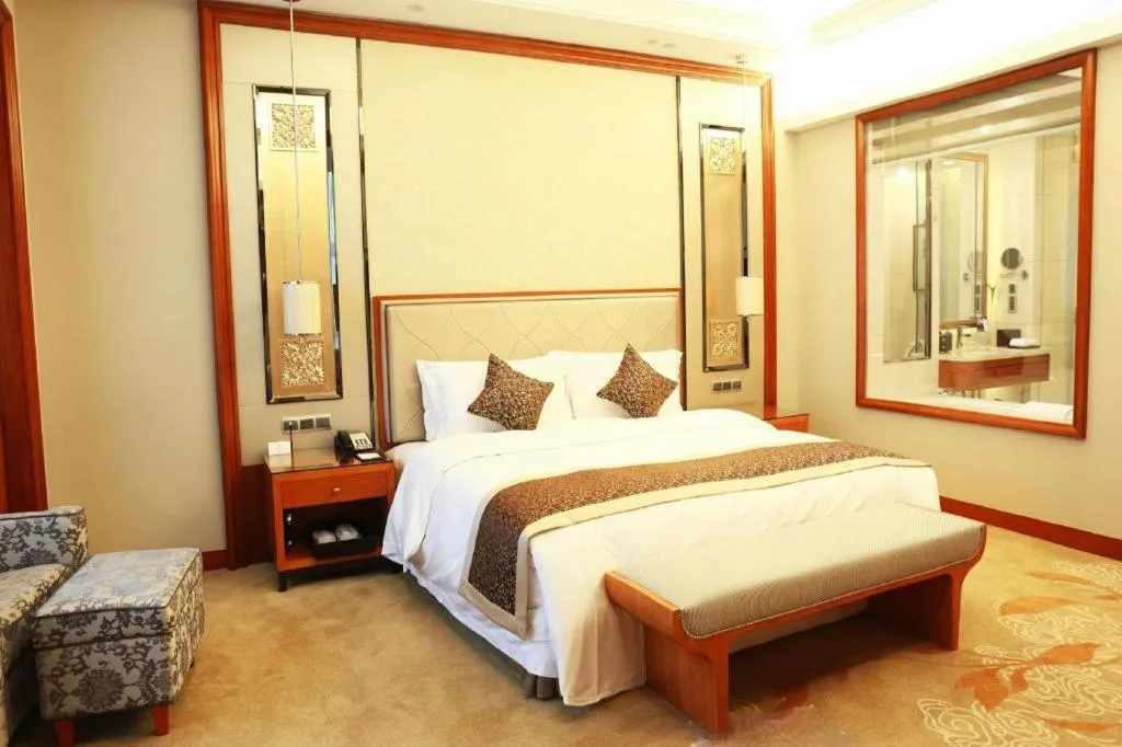 Bed in Empark Grand Hotel Beicheng Hefei