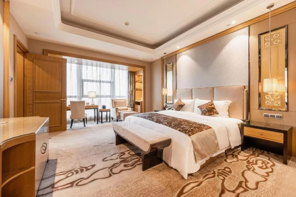 Bed in Empark Grand Hotel Beicheng Hefei