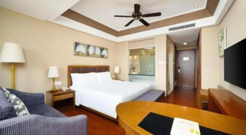 Bed in Yi Yuan Xuan Yu Hotel