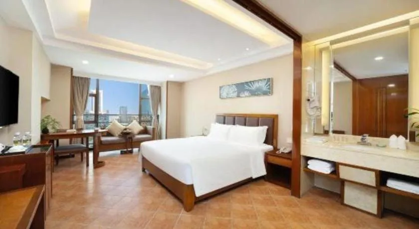 Bed in Yi Yuan Xuan Yu Hotel