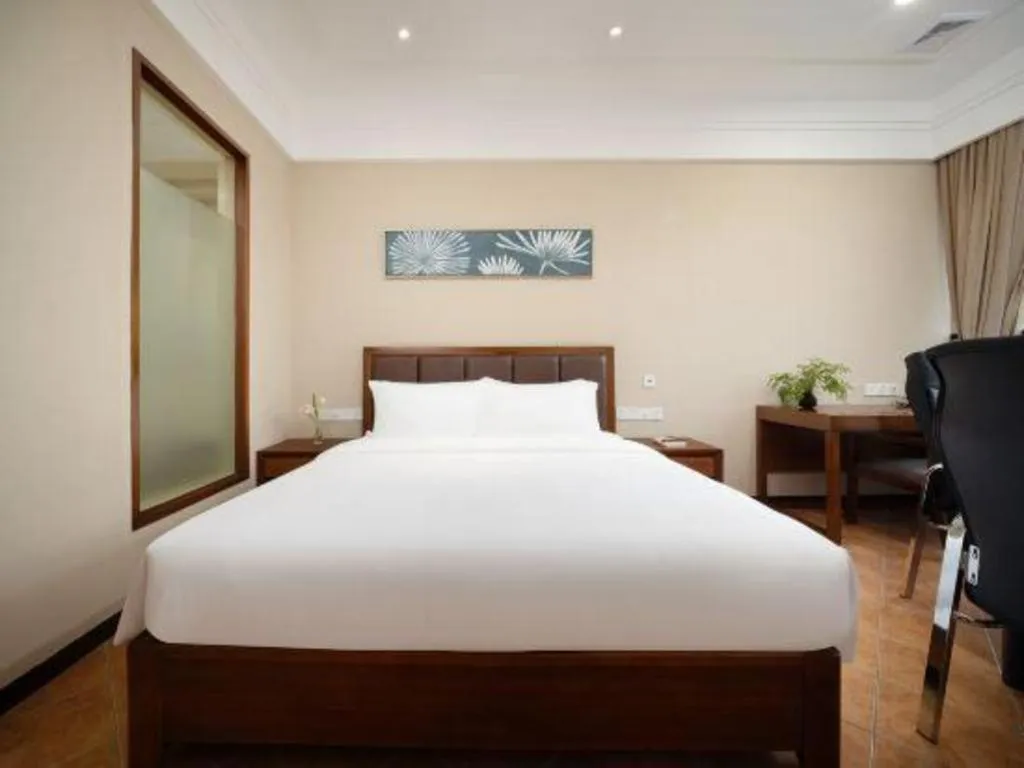 Bed in Yi Yuan Xuan Yu Hotel