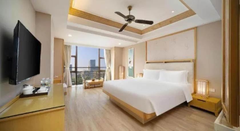 Bed in Yi Yuan Xuan Yu Hotel