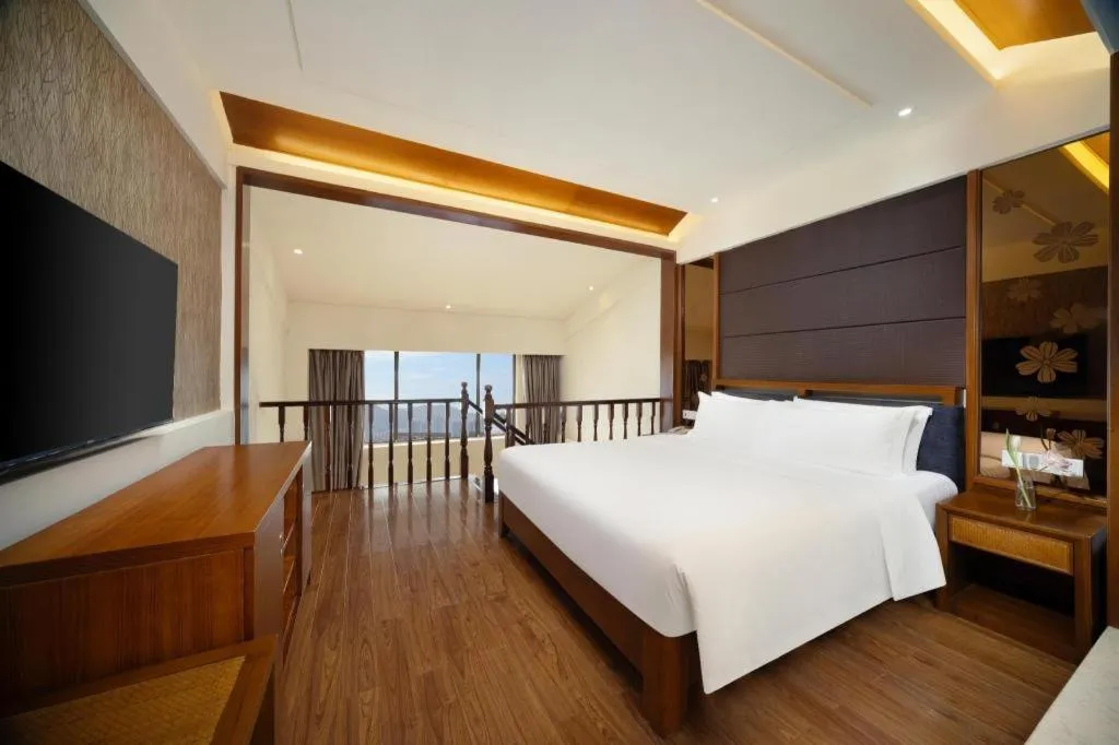 Bed in Yi Yuan Xuan Yu Hotel