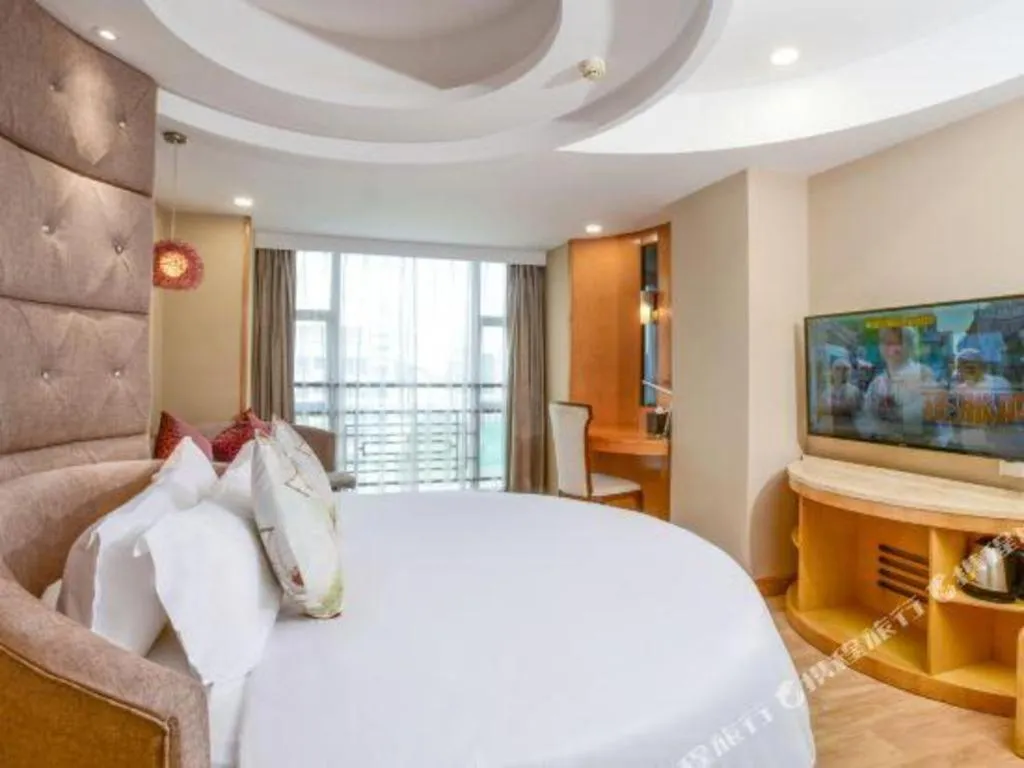 Bed in Yi Yuan Xuan Yu Hotel