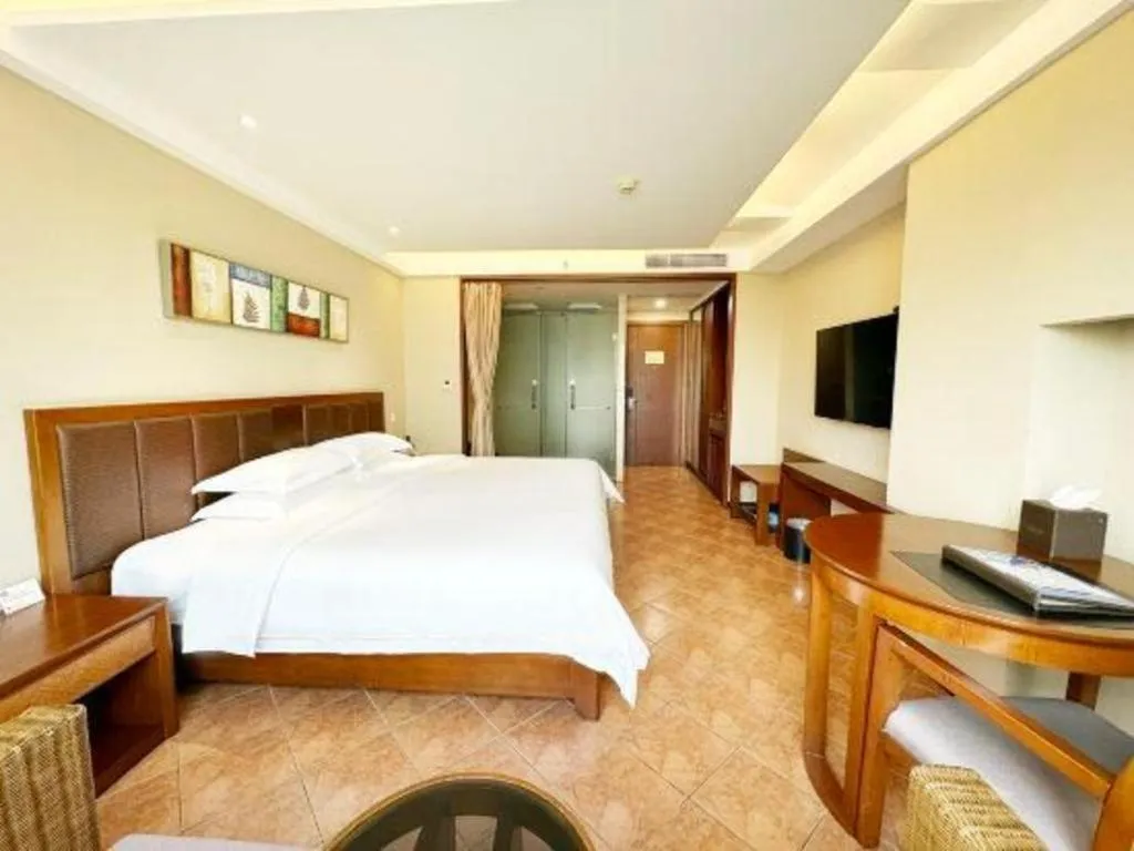 Bed in Yi Yuan Xuan Yu Hotel