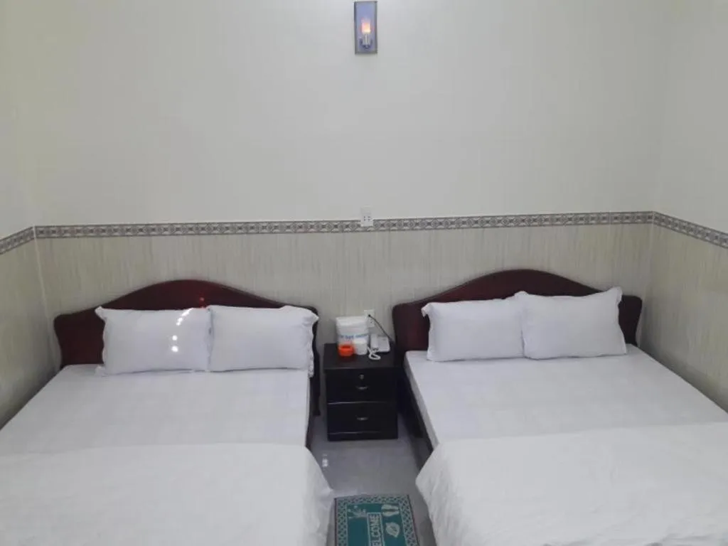 Bed in Trung Luong Hotel 2