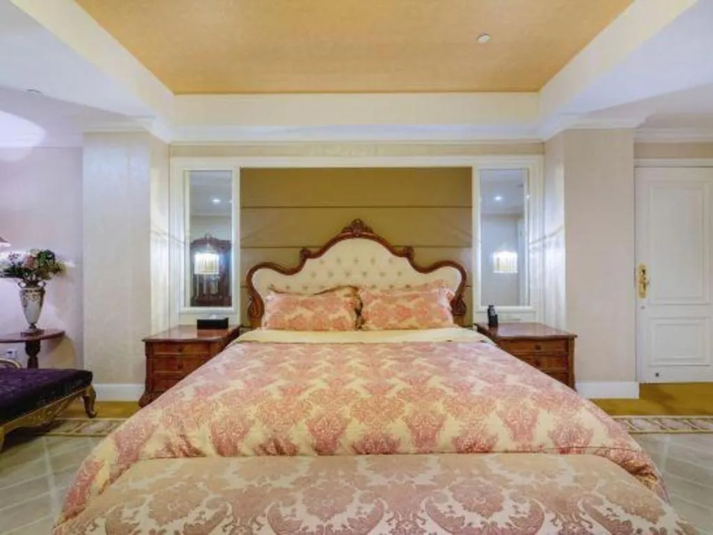 Bed in Country Garden Phoenix Hotel Chizhou Jiuhua Mountain