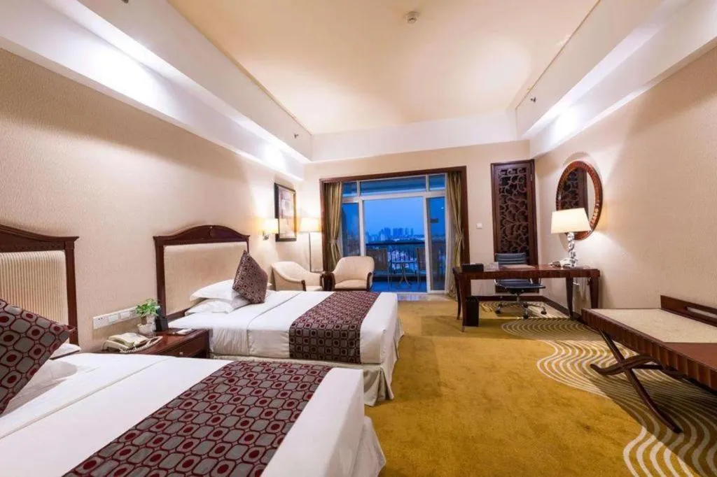 Bed in Country Garden Phoenix Hotel Chizhou Jiuhua Mountain