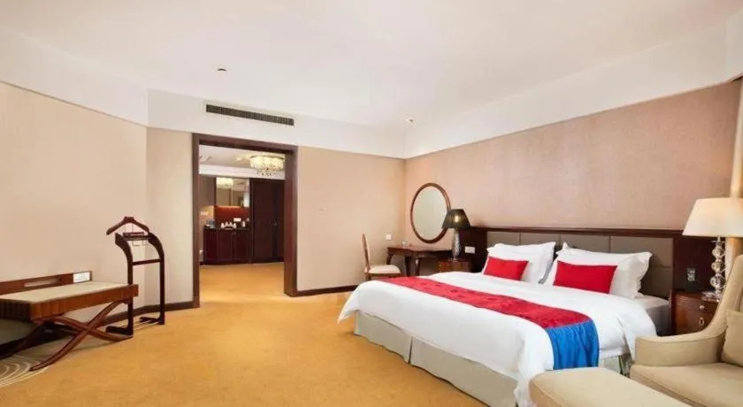 Bed in Country Garden Phoenix Hotel Chizhou Jiuhua Mountain