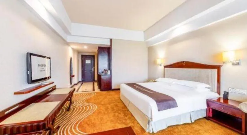 Bed in Country Garden Phoenix Hotel Chizhou Jiuhua Mountain