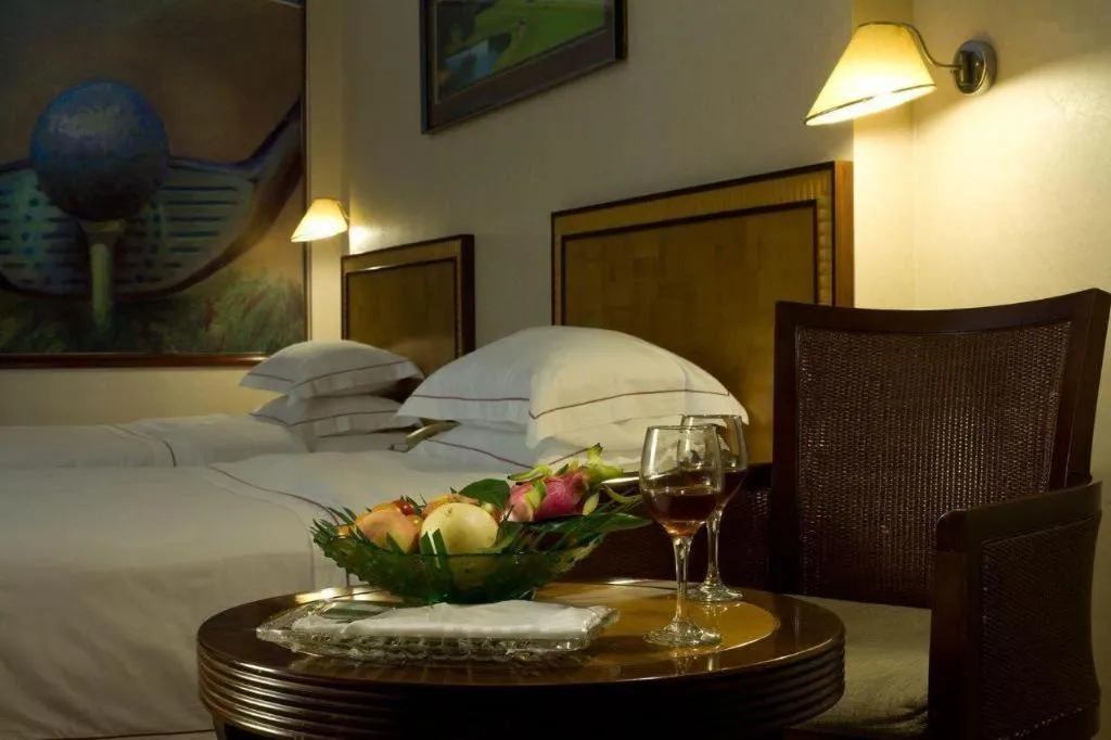 Bed in Country Garden Phoenix Hotel Chizhou Jiuhua Mountain