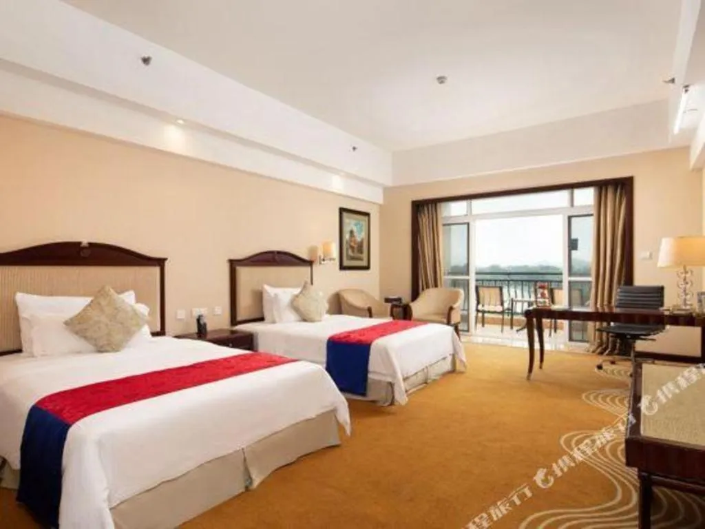 Bed in Country Garden Phoenix Hotel Chizhou Jiuhua Mountain