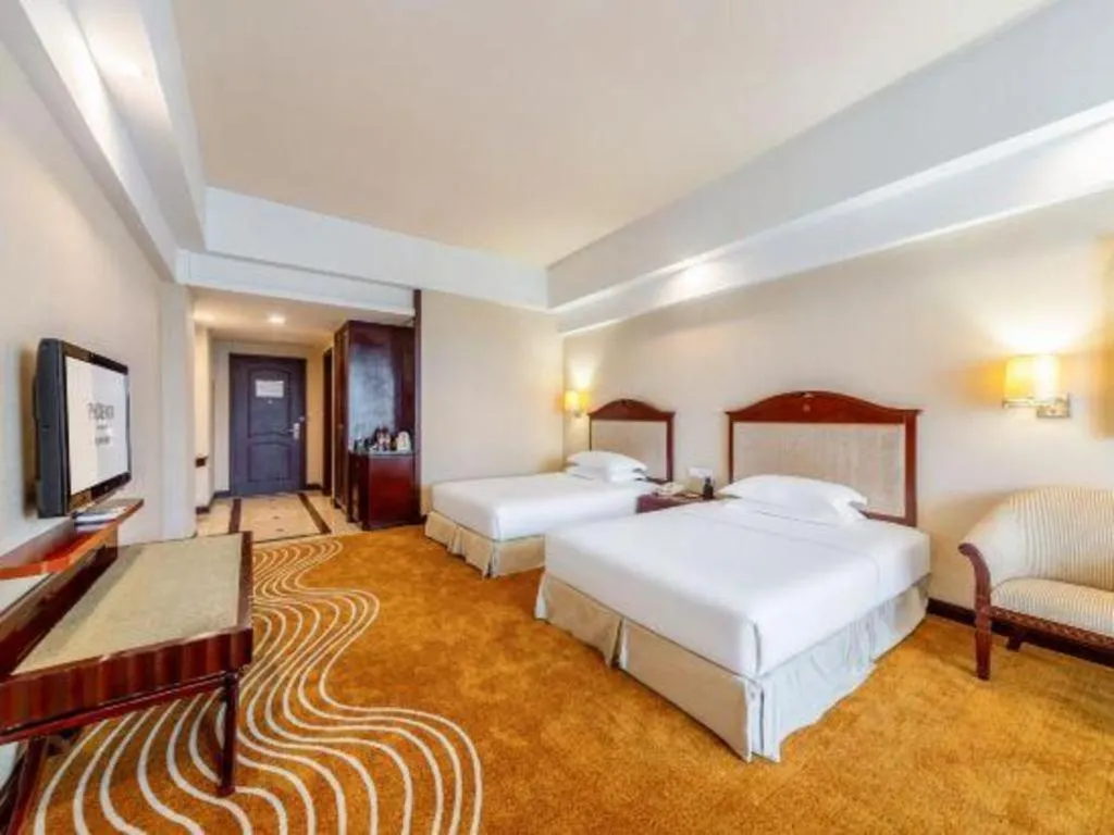 Bed in Country Garden Phoenix Hotel Chizhou Jiuhua Mountain