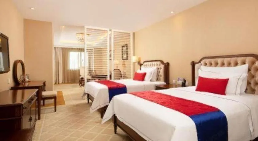 Bed in Country Garden Phoenix Hotel Chizhou Jiuhua Mountain