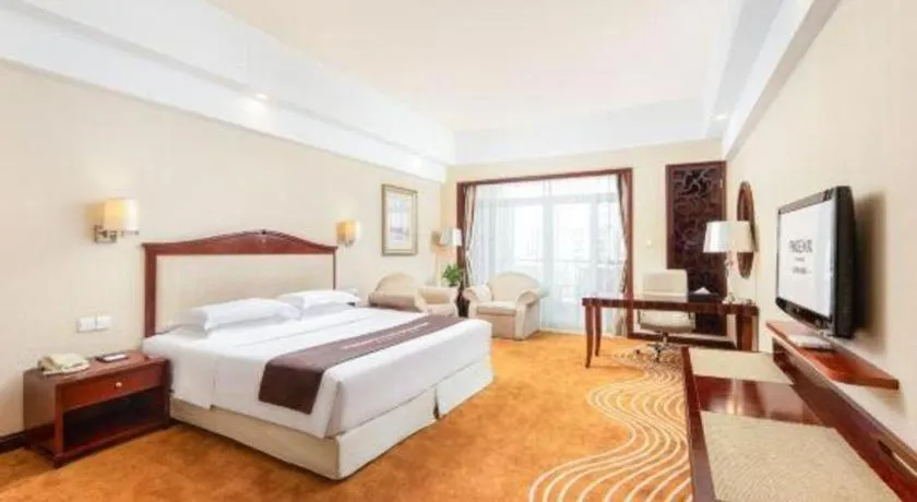 Bed in Country Garden Phoenix Hotel Chizhou Jiuhua Mountain