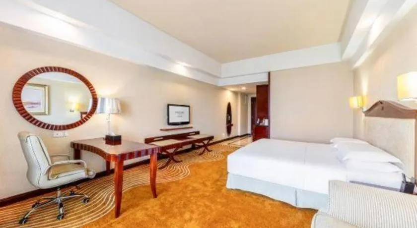 Bed in Country Garden Phoenix Hotel Chizhou Jiuhua Mountain