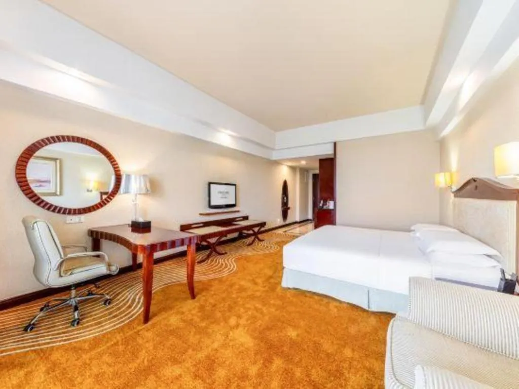 Bed in Country Garden Phoenix Hotel Chizhou Jiuhua Mountain