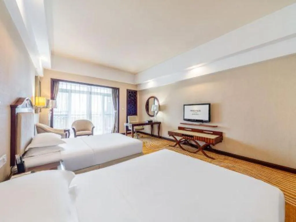 Bed in Country Garden Phoenix Hotel Chizhou Jiuhua Mountain