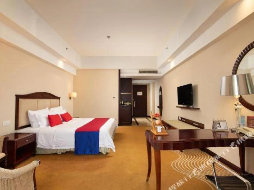 Bed in Country Garden Phoenix Hotel Chizhou Jiuhua Mountain