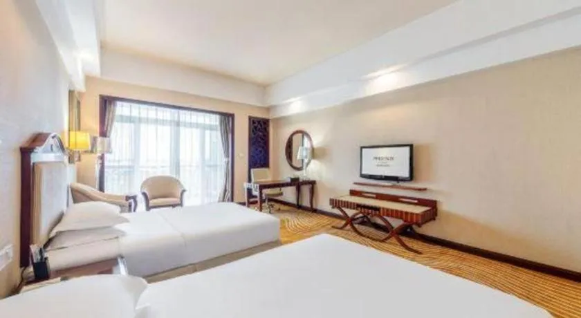 Bed in Country Garden Phoenix Hotel Chizhou Jiuhua Mountain