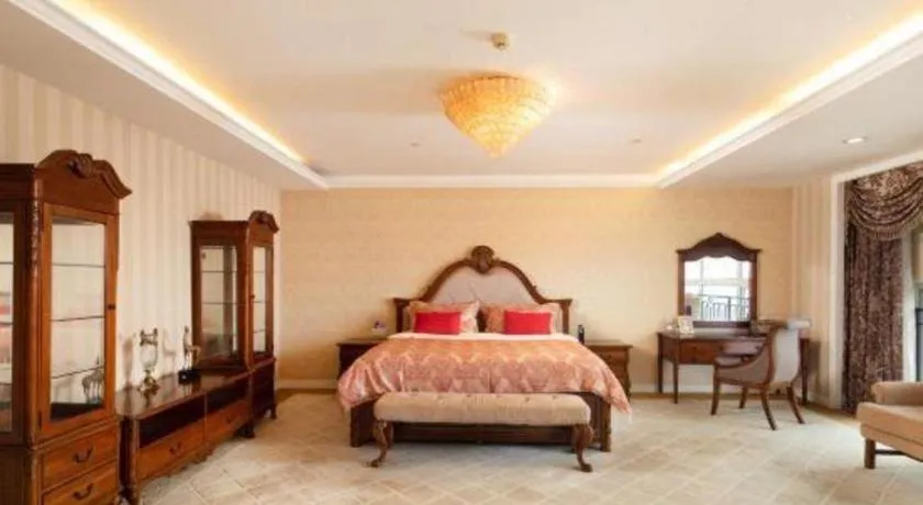 Bed in Country Garden Phoenix Hotel Chizhou Jiuhua Mountain