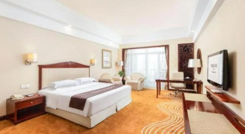 Bed in Country Garden Phoenix Hotel Chizhou Jiuhua Mountain