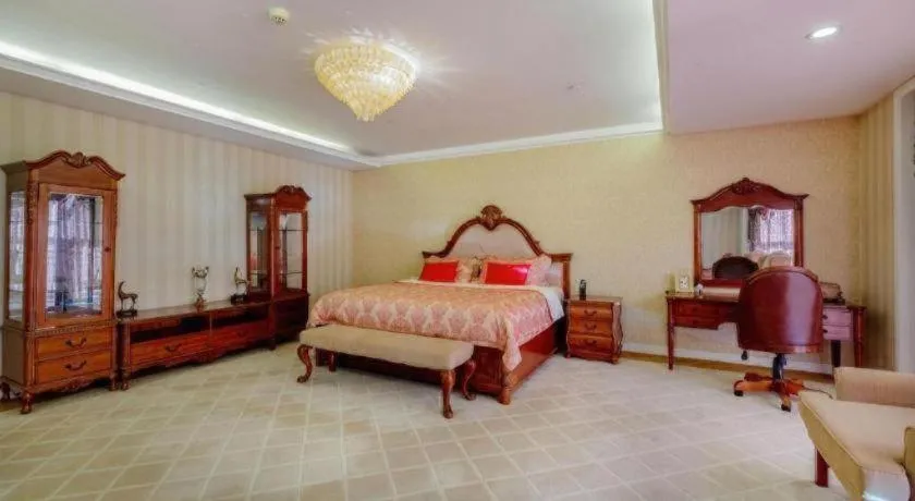 Bed in Country Garden Phoenix Hotel Chizhou Jiuhua Mountain