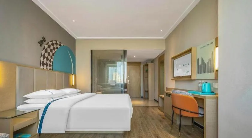 Bed in City Comfort Inn Dangtu High Speed East Railway Station RT-Mart