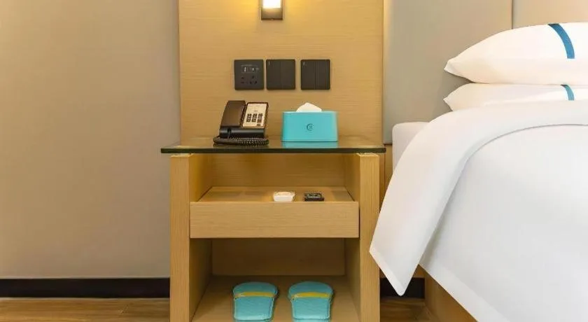 Bed in City Comfort Inn Dangtu High Speed East Railway Station RT-Mart