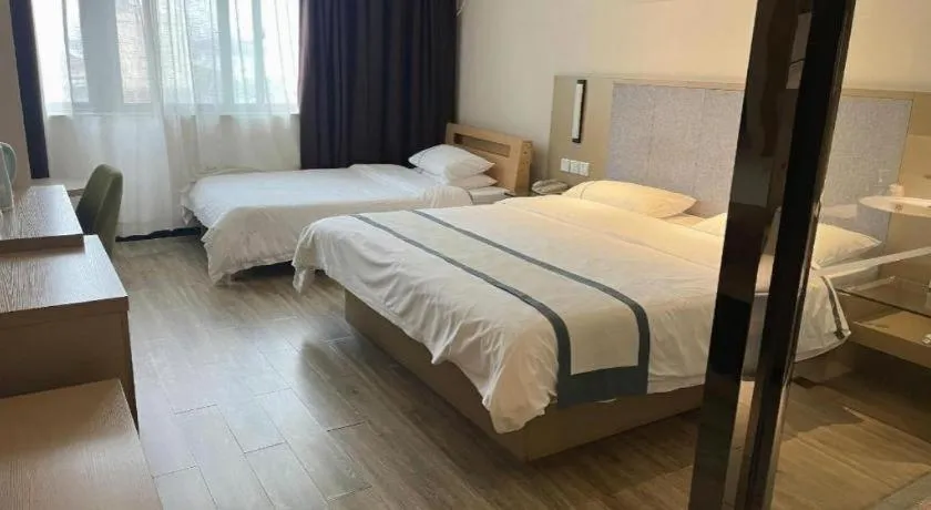 Bed in City Comfort Inn Dangtu High Speed East Railway Station RT-Mart