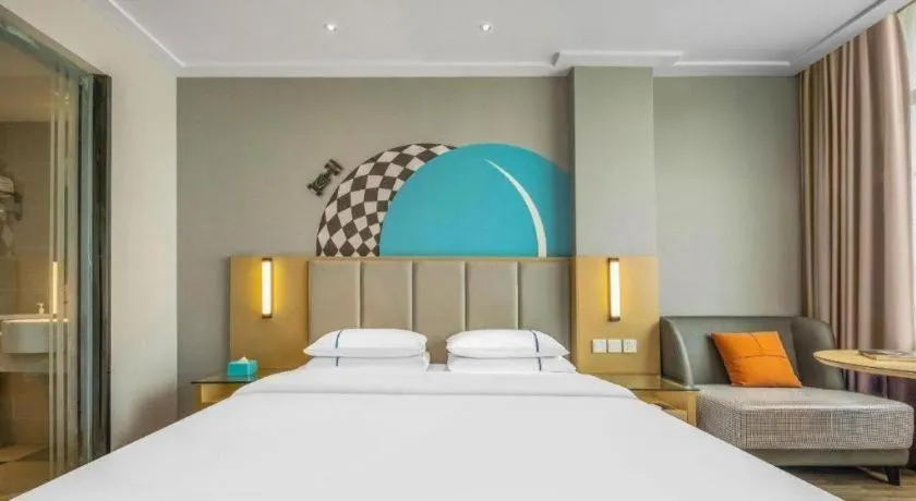 Bed in City Comfort Inn Dangtu High Speed East Railway Station RT-Mart