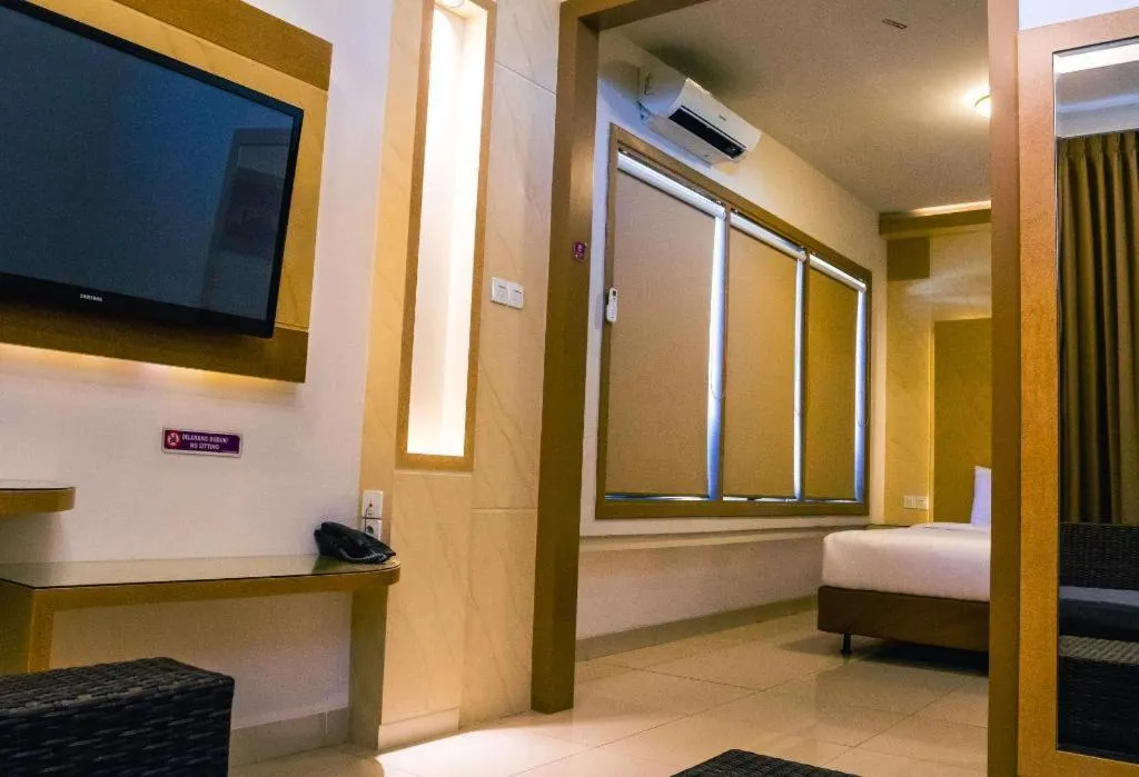 Bed in Hotel D' CaLia Tarakan