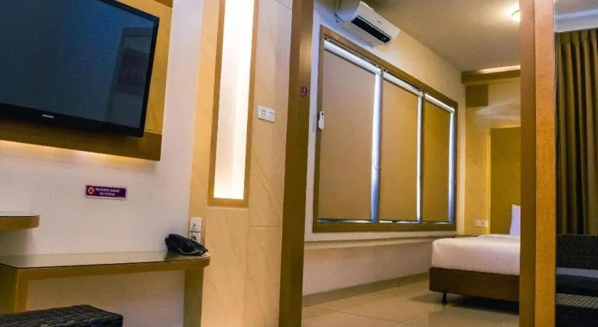 Bed in Hotel D' CaLia Tarakan