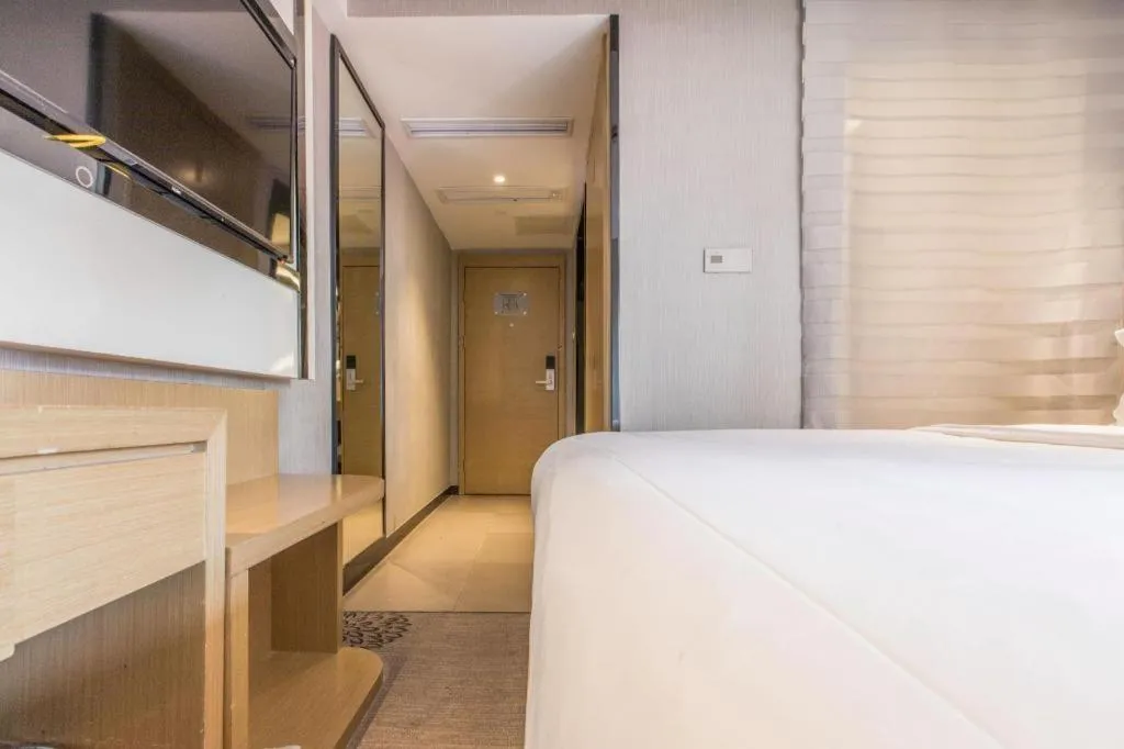 Bed in Lavande Hotel Shanghai Railway Station Branch