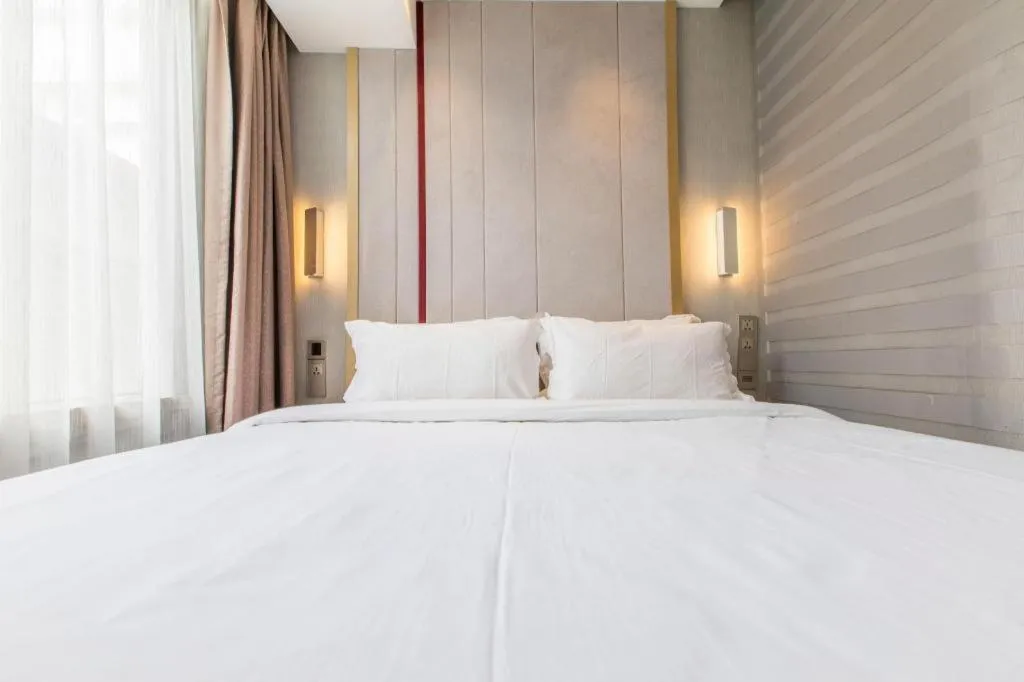Bed in Lavande Hotel Shanghai Railway Station Branch