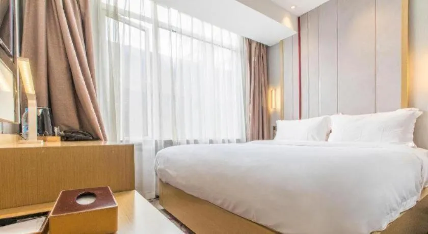 Bed in Lavande Hotel Shanghai Railway Station Branch