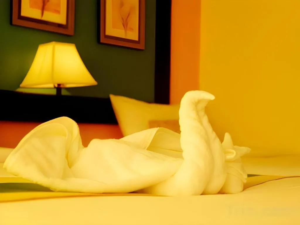 Bed in Ladawan Boutique Hotel