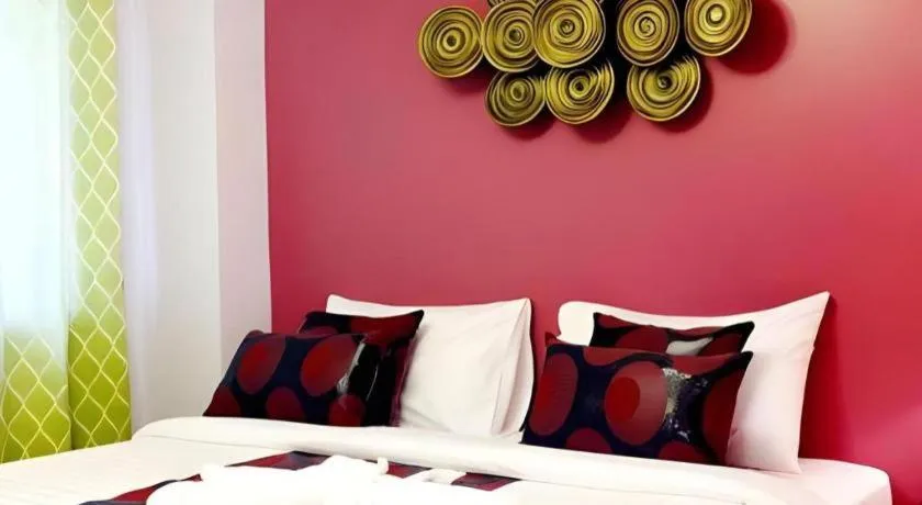 Bed in Ladawan Boutique Hotel