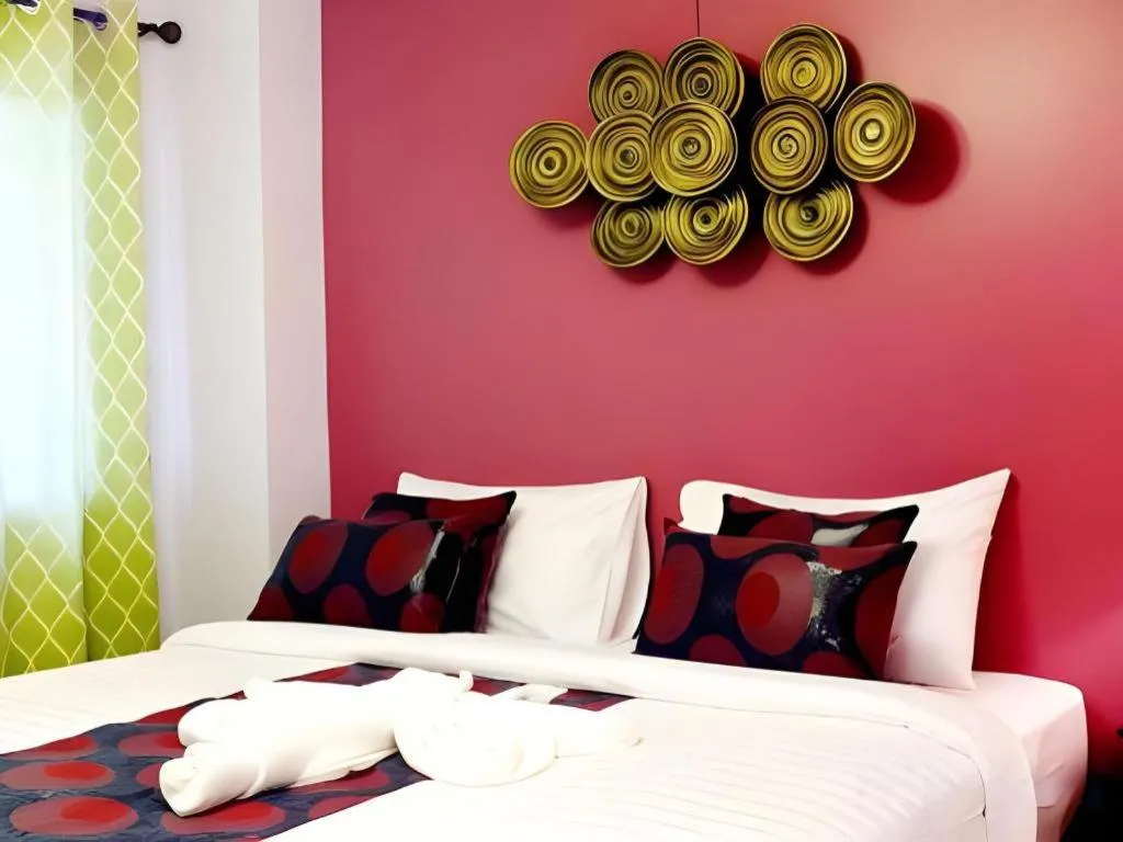 Bed in Ladawan Boutique Hotel