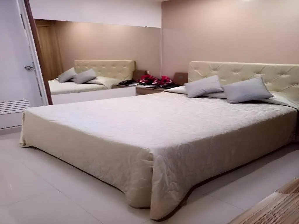 Bed in Score Birds Hotel