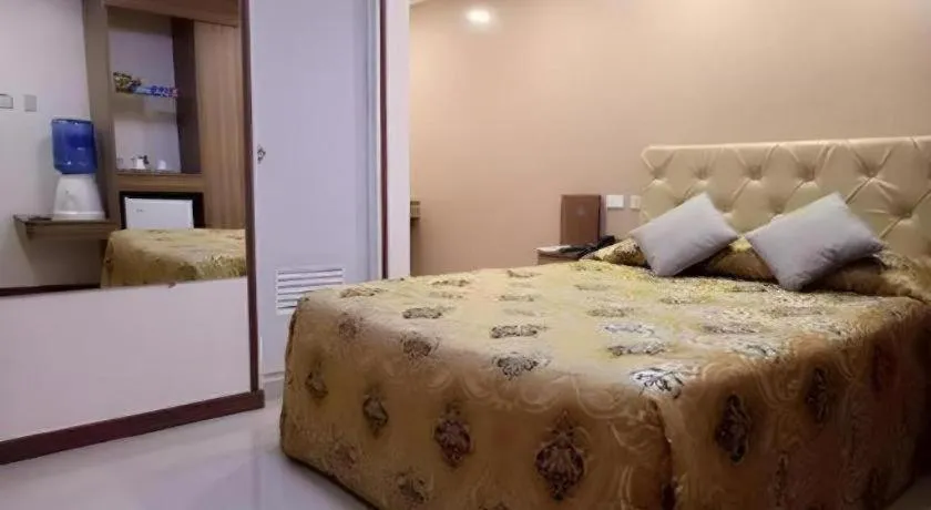 Bed in Score Birds Hotel