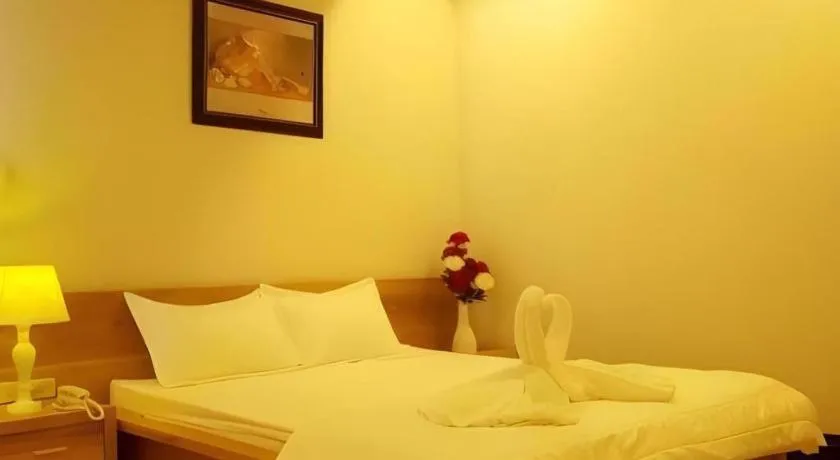 Bed in Seaview Long Hai Hotel