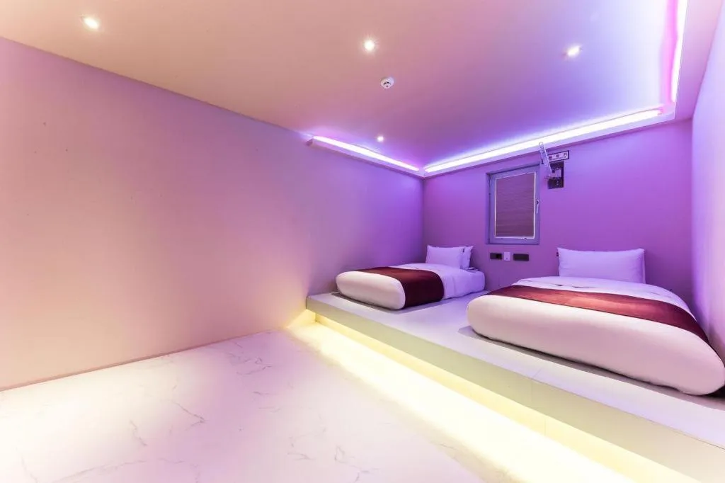 Bed in Bobo Hotel Hongdae