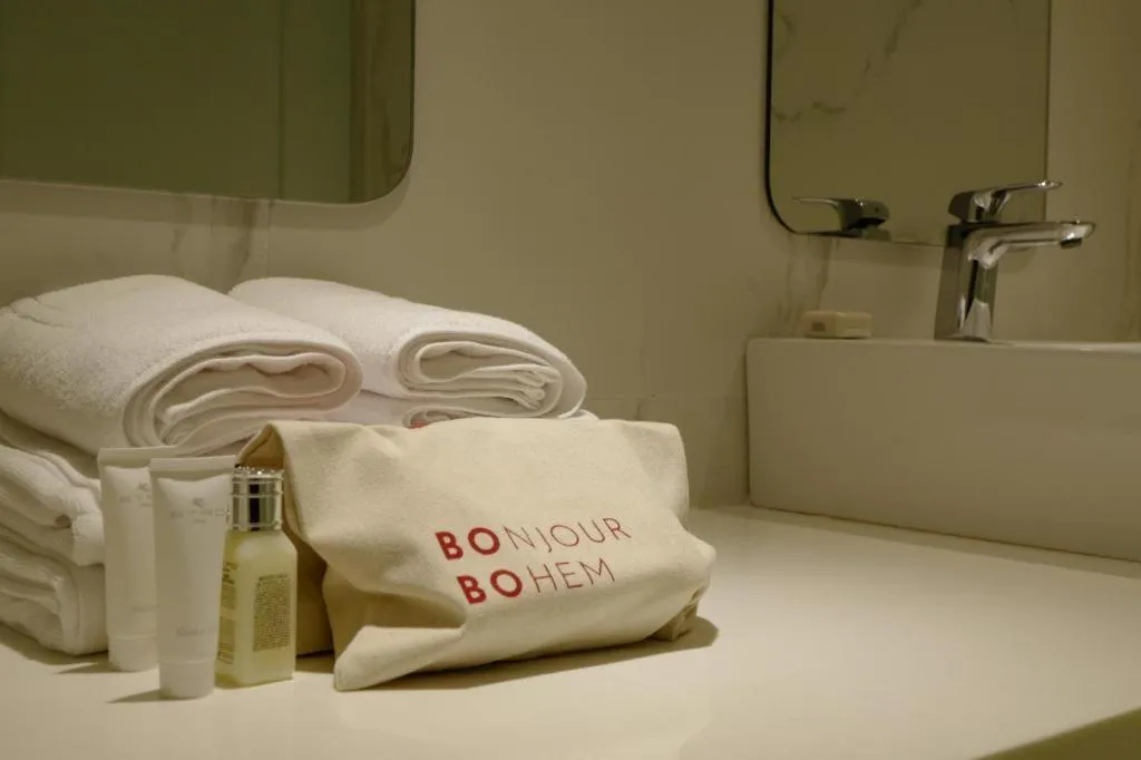 Bed in Bobo Hotel Hongdae