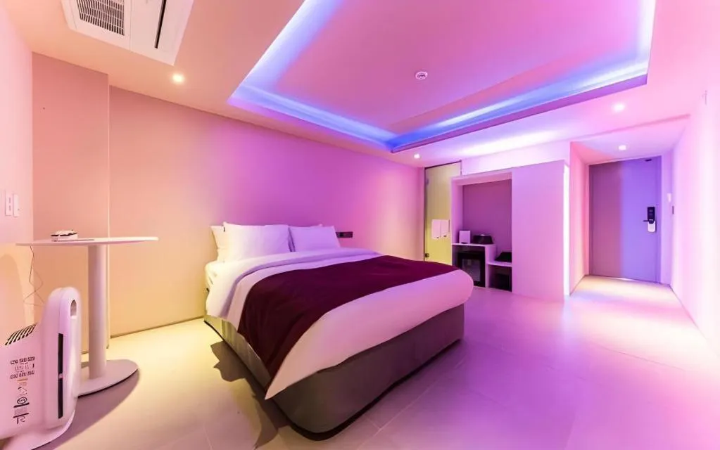 Bed in Bobo Hotel Hongdae