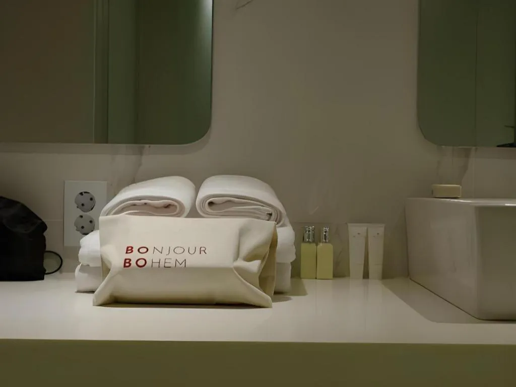 Bed in Bobo Hotel Hongdae